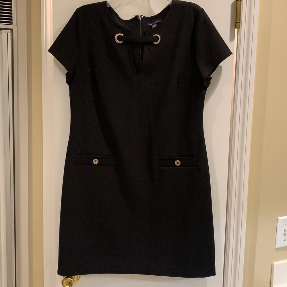 Tommy Hilfiger black above knee dress sz 14